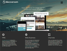 Tablet Screenshot of discoveroom.com